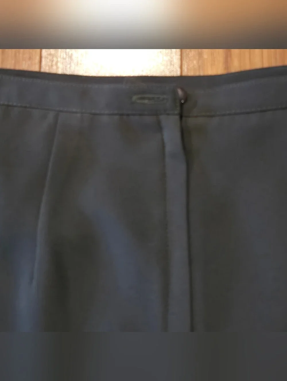 Dressbarn Green Tailored Pencil Skirt